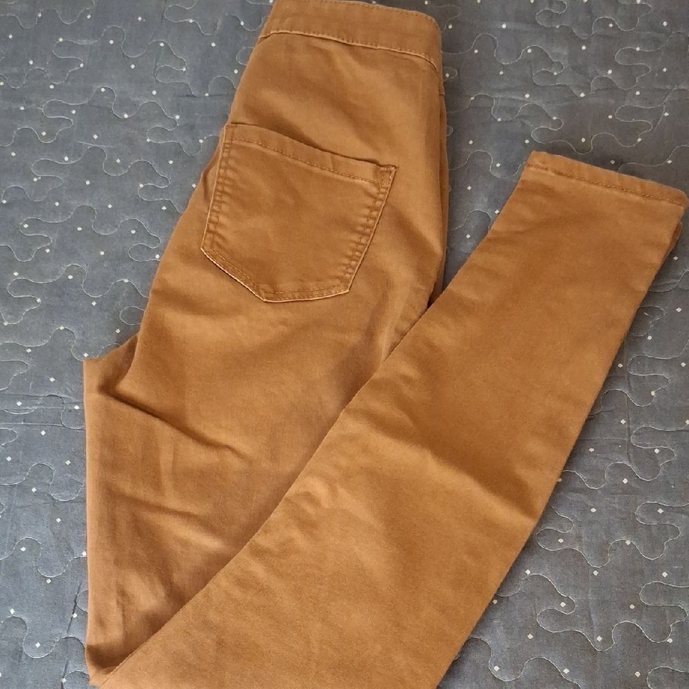 Bullhead Uber High Rise skinniest Brown Casual Pants size 1